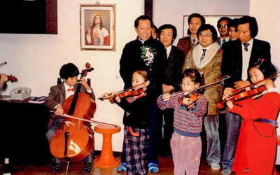 목1동성당 초대 박노헌 신부 부임